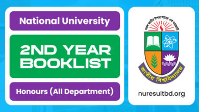 nu honours 2nd year book list